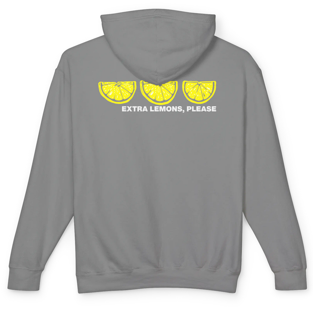 Extra Lemons Please Lightweight Hoodie