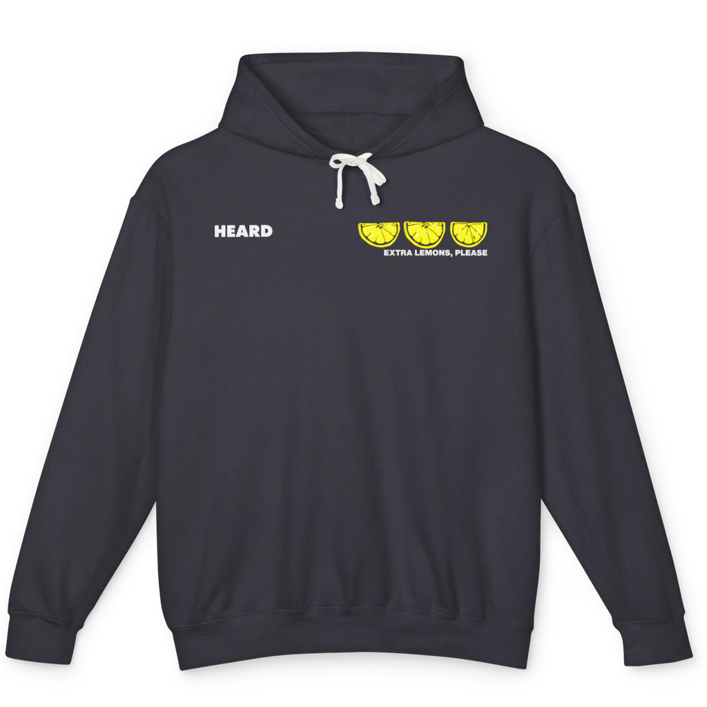 Extra Lemons Please Lightweight Hoodie