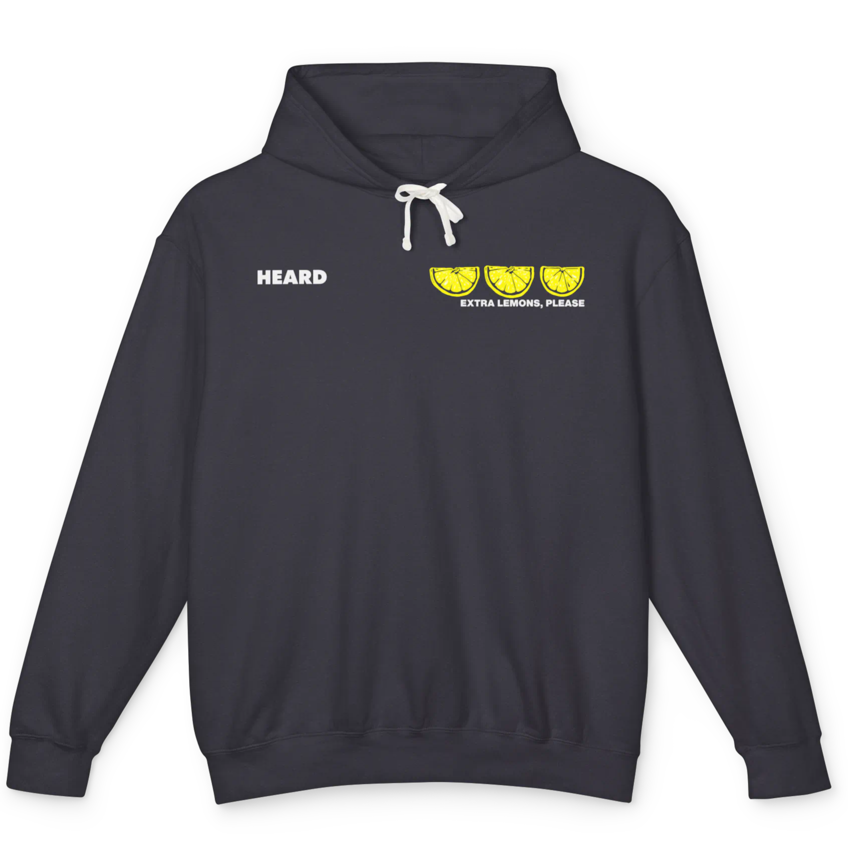 Extra Lemons Please Lightweight Hoodie