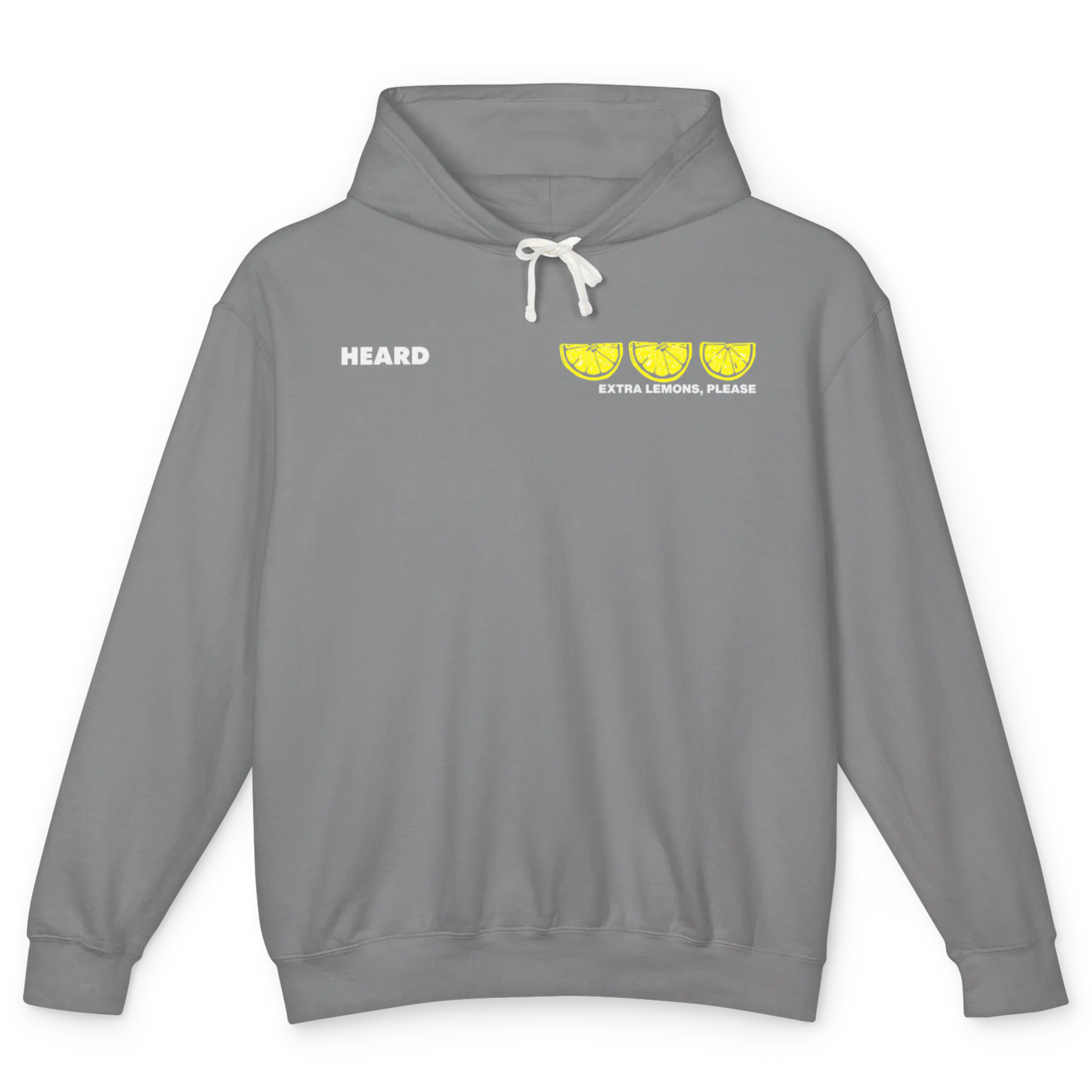 Extra Lemons Please Lightweight Hoodie